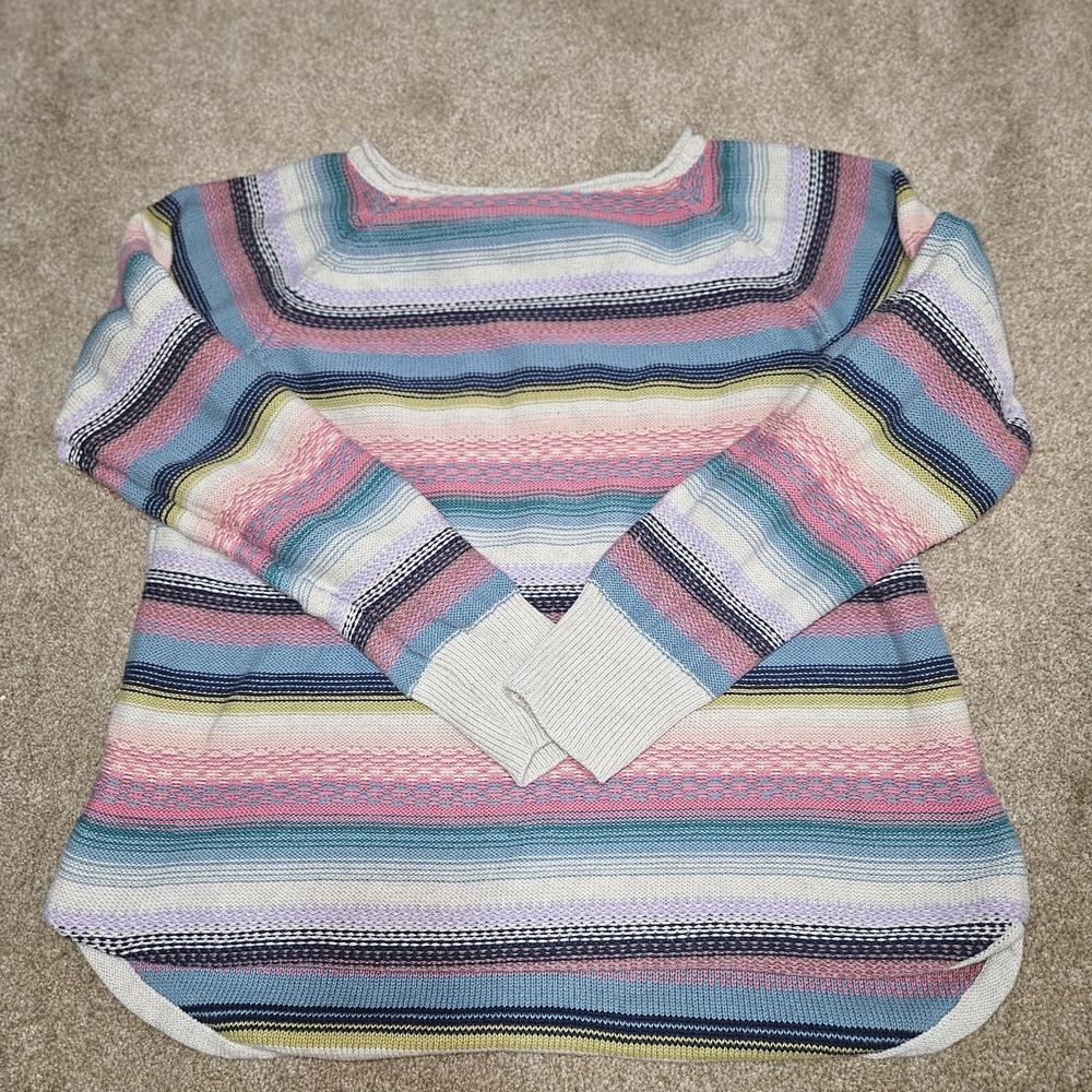 Multicolor Striped Women's Sweater